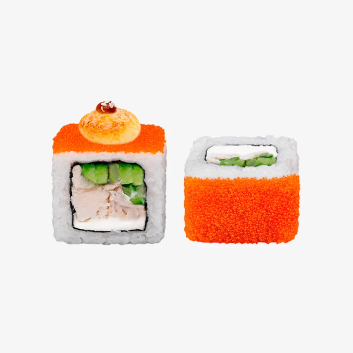 Калифорния с курицей Хот ролл
