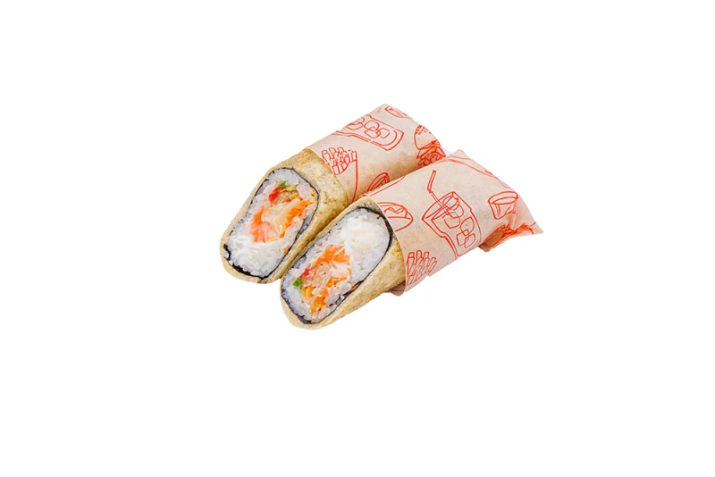 Суширитто хот с лососем