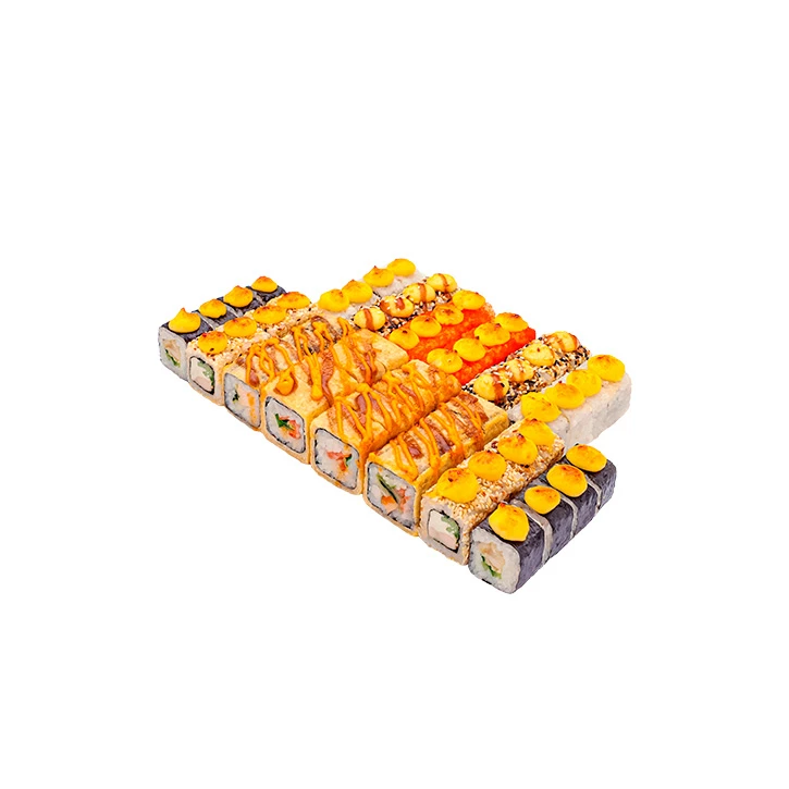 Сет 1,5 кг Теплых роллов (56 шт)