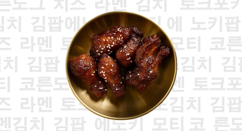 Крылышки в кисло-сладком соусе