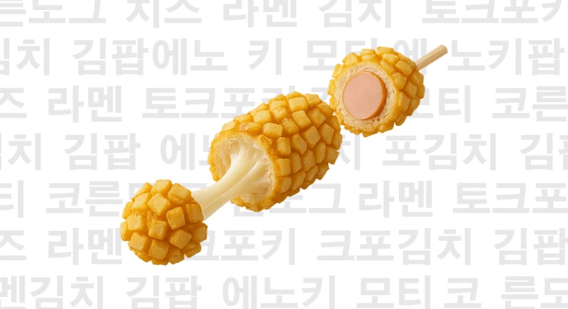 Корн-дог с фри