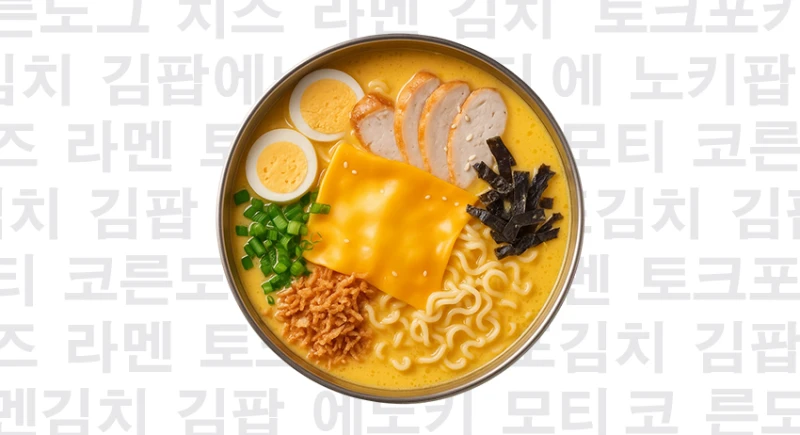 Рамен сырный