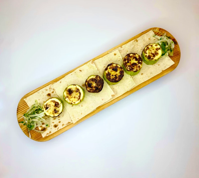 Кабачки на углях