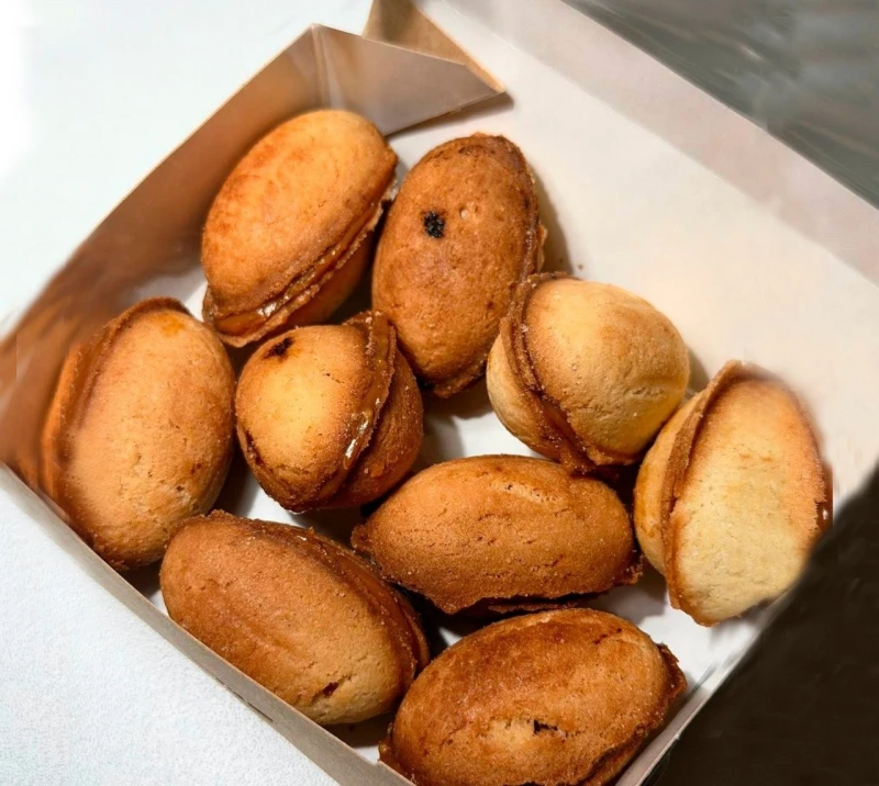 Орешки с вареной сгущенкой 140гр