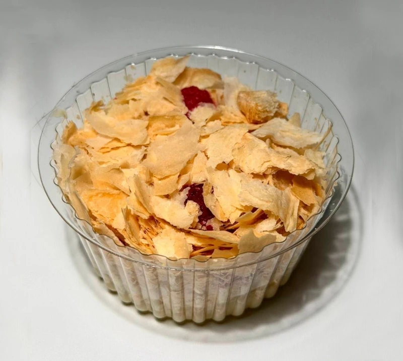 Трайфл Наполеон с малиной