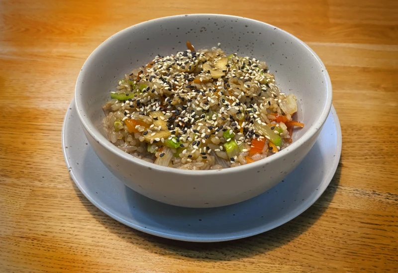 Рис с овощами