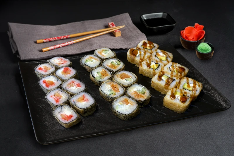 Сет "Горячий лосось"