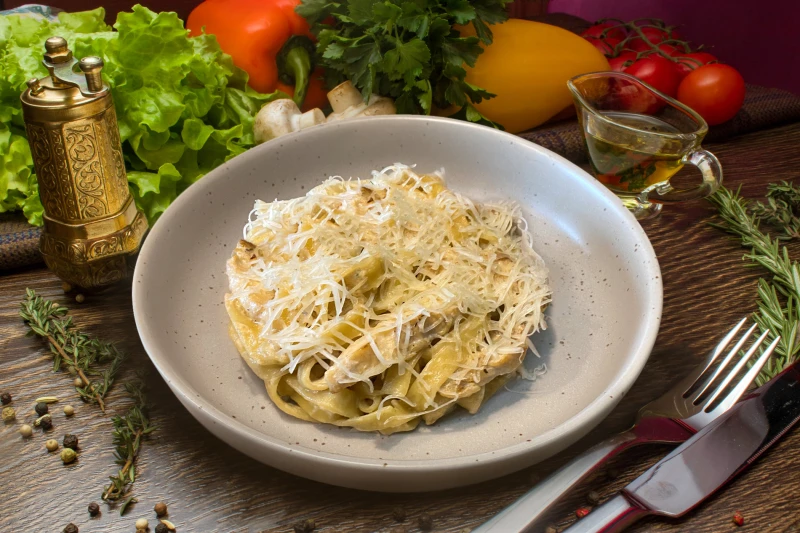 Паста с курицей