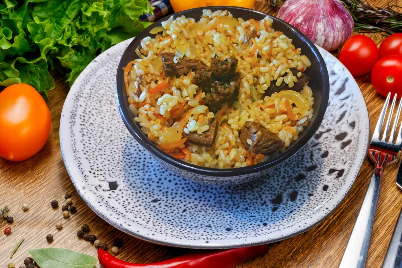 Плов с говядиной