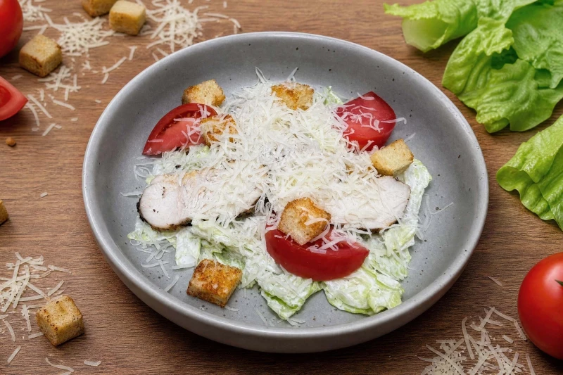 Цезарь с курицей