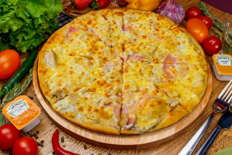 Ветчина с курицей 30см