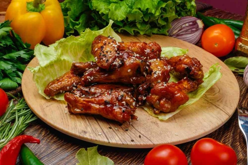Куриные крылышки в соевом соусе