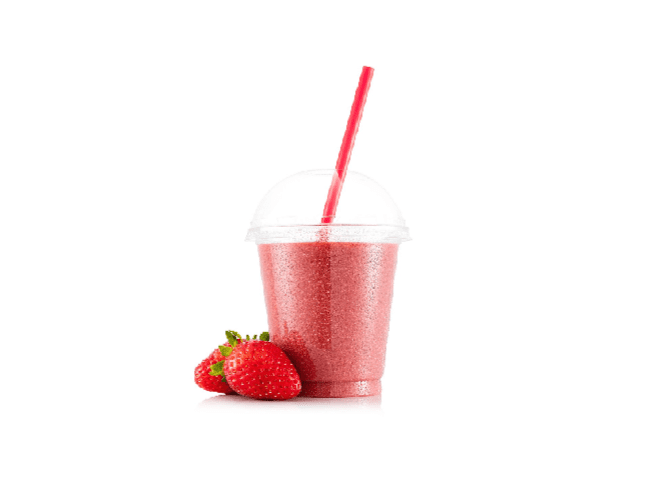 Лимонад КЛУБНИКА СО СЛИВКАМИ 1/300 мл.