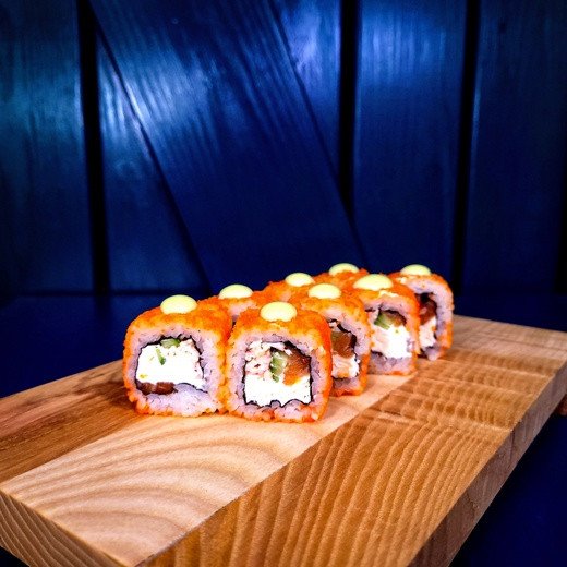 Филадельфия в икре, ролл, 225 г