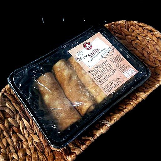 Курица/грибы, блины, 5 шт, 450 г