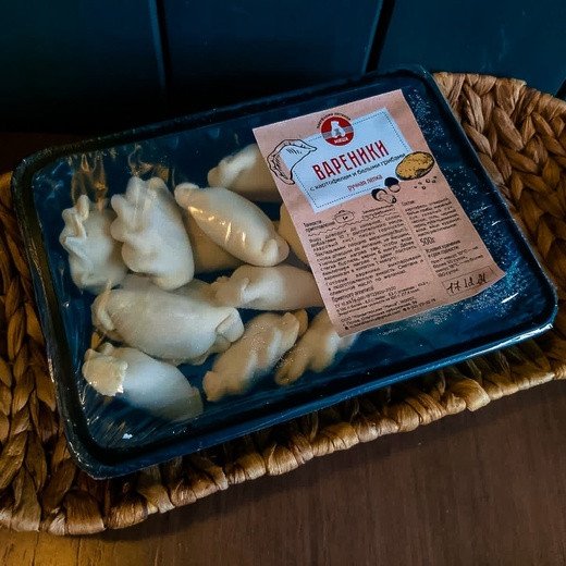 Вареники картофель/белые грибы,500 г
