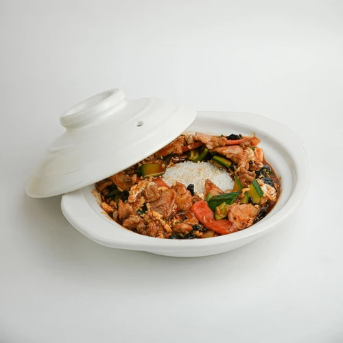 Свинина Харбин с рисом 