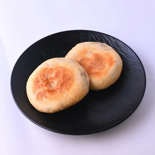 Китайская лепешка с капустой и мясным фаршем