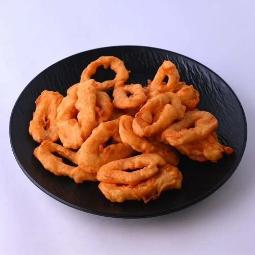Кольца кальмара в кляре 
