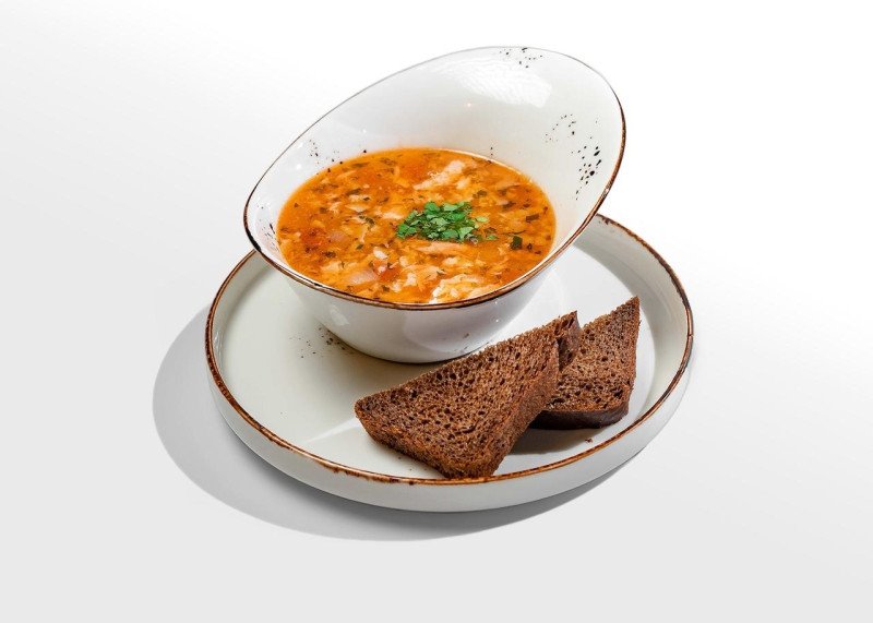 Уха из лосося