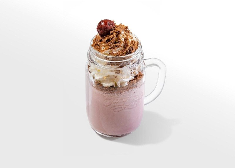 Милкшейк вишня с шоколадом