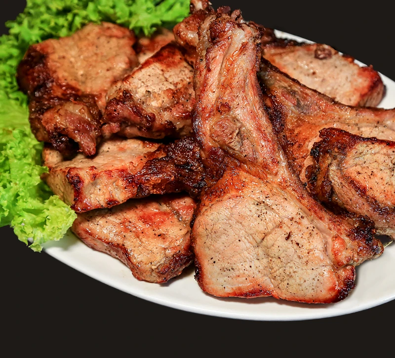 шашлык из свинины 100 гр