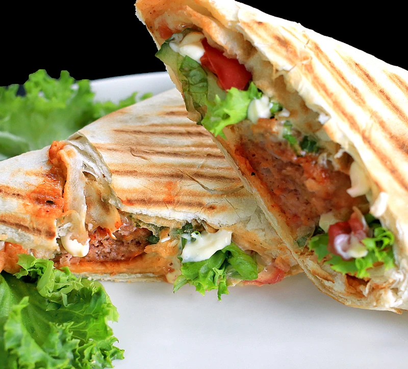 Шаурма с люля кебаб из баранины  (время приготовления от 20 минут) 