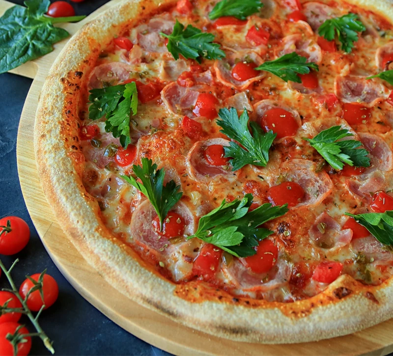 Пицца "Диабло"        (время приготовления от 20 минут) 