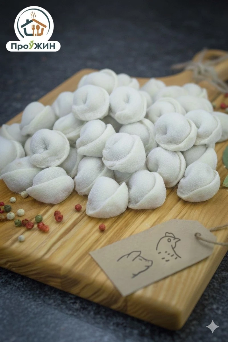 Пельмени с/м "Домашние" ( свинина+курица) 0,8кг