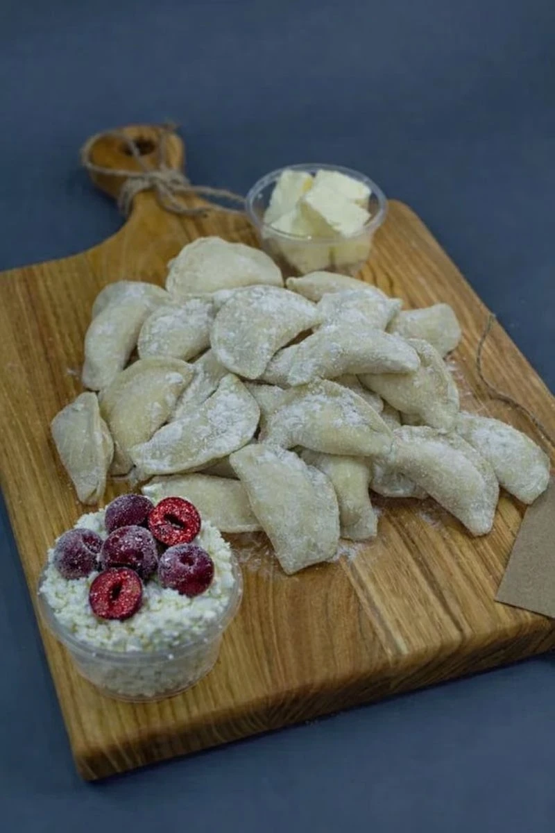 Вареники "Творожно-Вишневые" с/м (творог+вишня) 0,450 кг