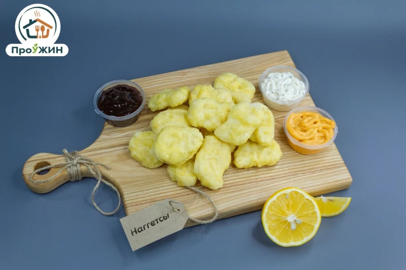 Куриные наггетсы в кляре п/ф 0,350кг.
