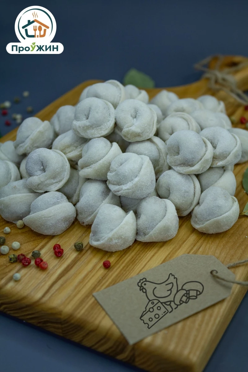 Пельмени с/м "Жульен" ( курица + грибы + сыр) 0,8кг