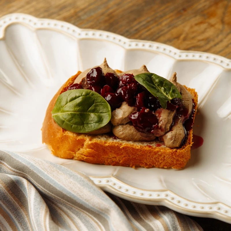 Брускетты на бриоше