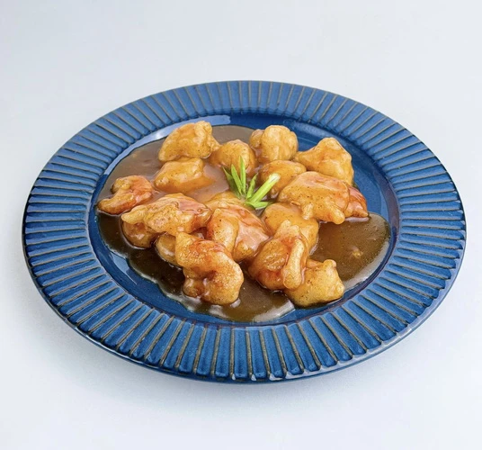 Курица с креветками