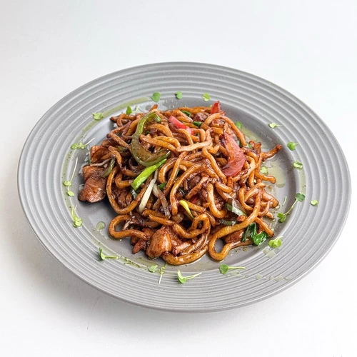 Лапша с курицей