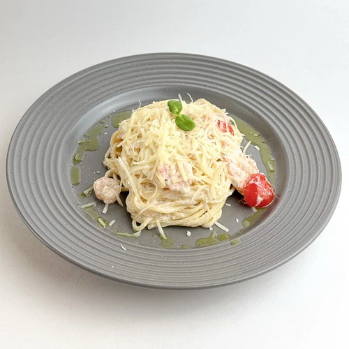 Паста с креветкой