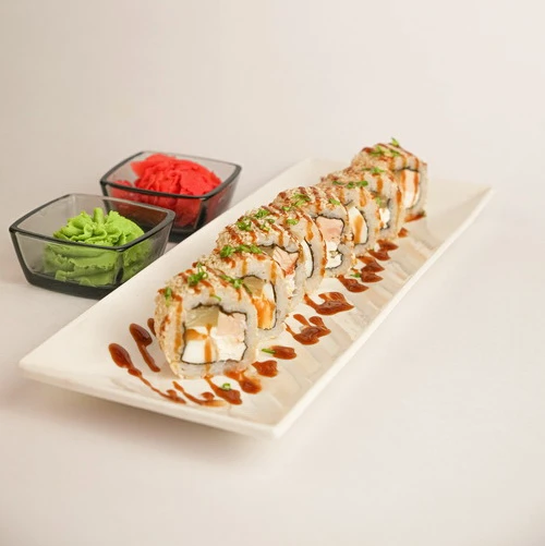 Ролл с яйцом