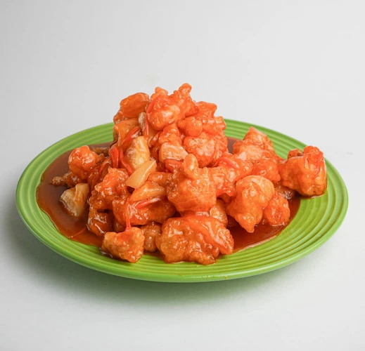 Курица с ананасами  в кисло-сладком 1кг