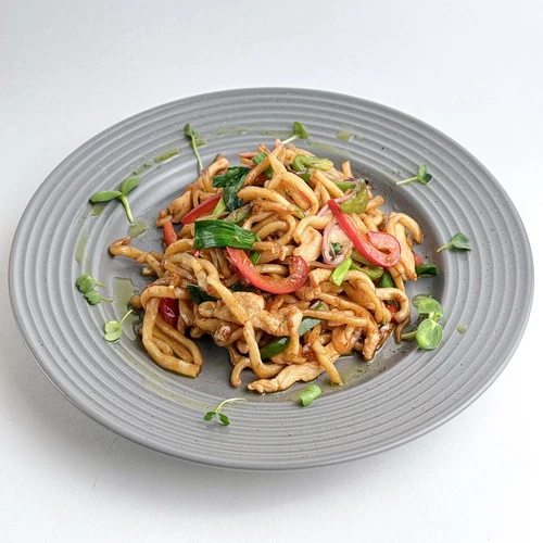 Лапша со свининой