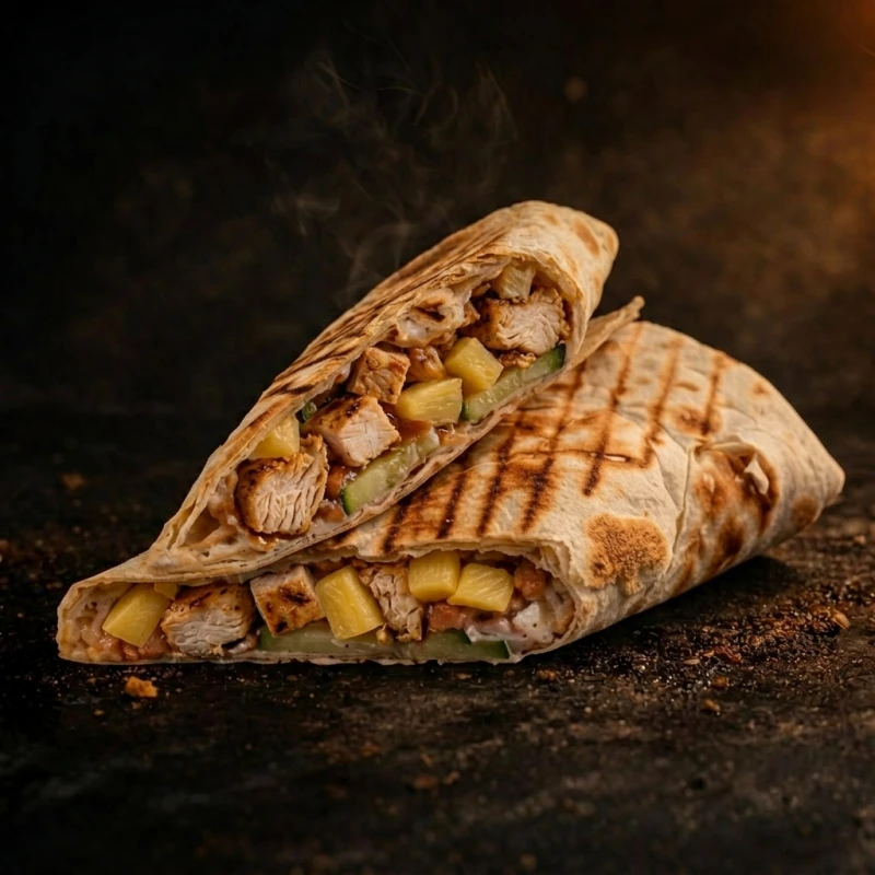 Гавайская шаурма