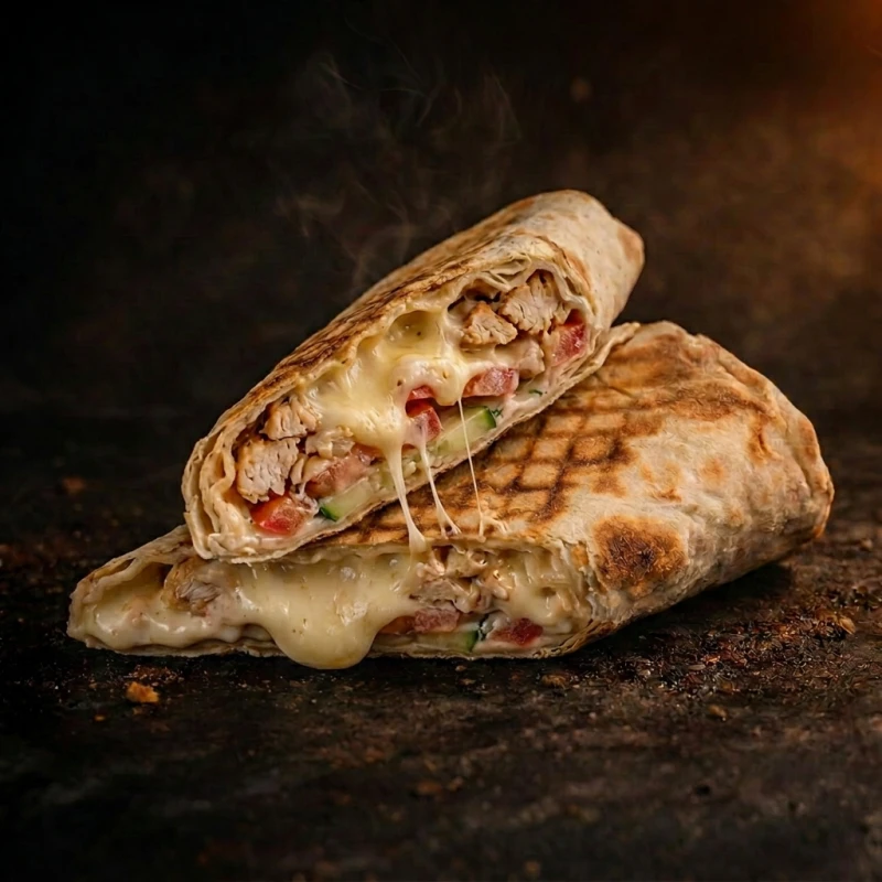 Сырная шаурма