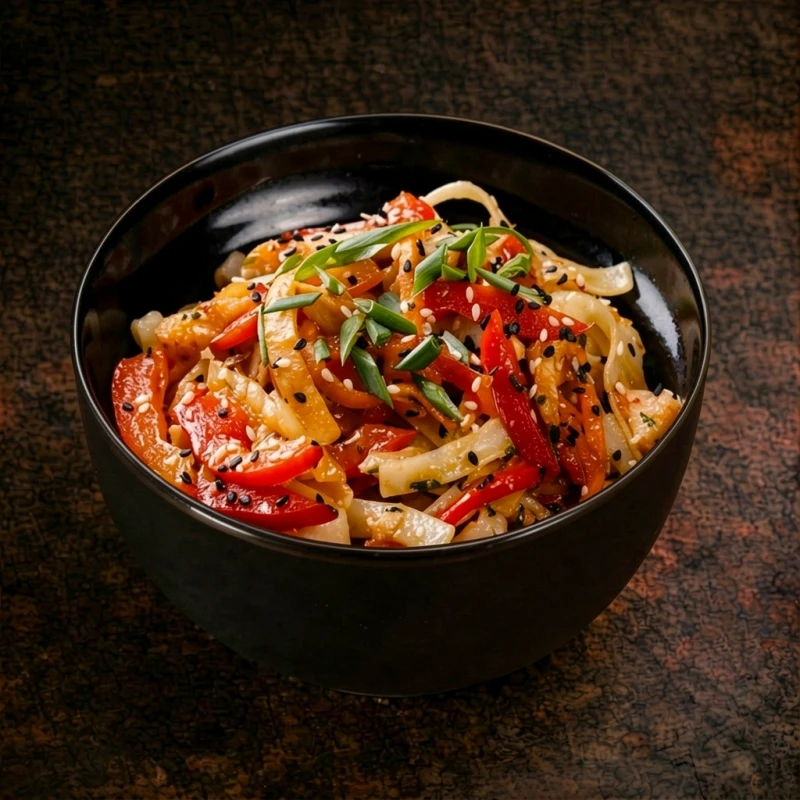 Удон с курицей