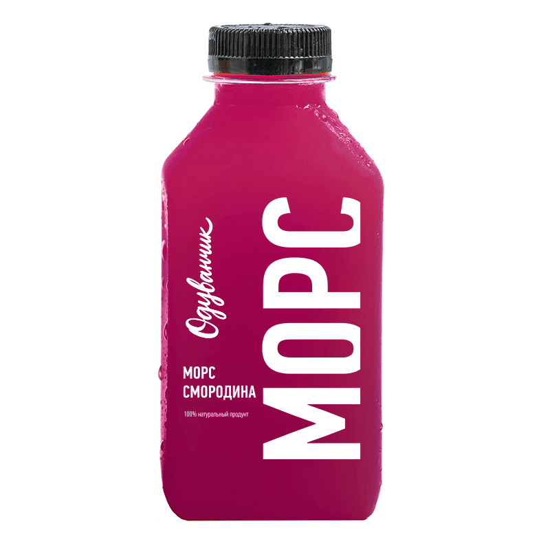 Морс в бутылочке 500мл смородина