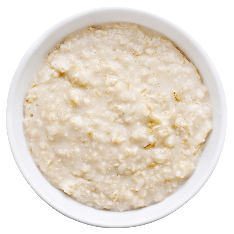 Каша овсяная с вареньем