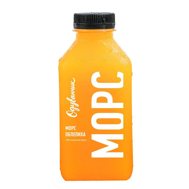 Морс в бутылочке 500мл облепиха