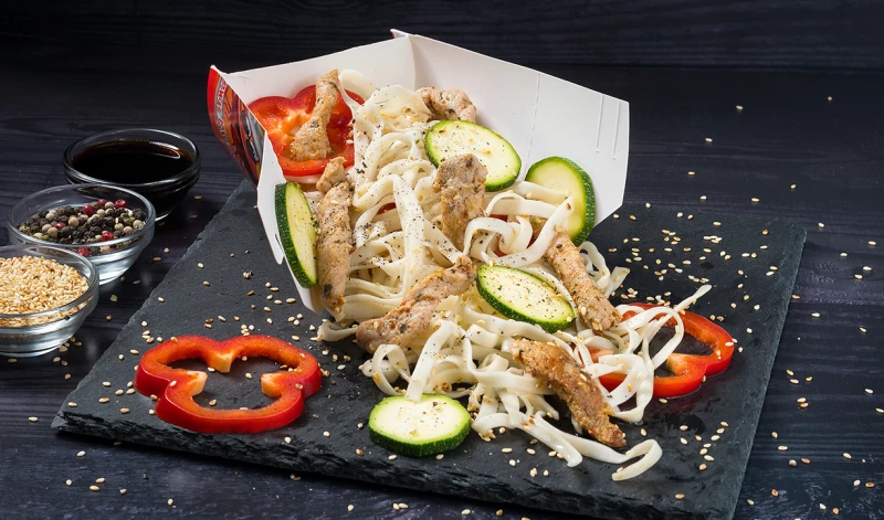 Свинина в перечном соусе