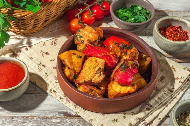 Оджахури с куриным бедром  250гр 