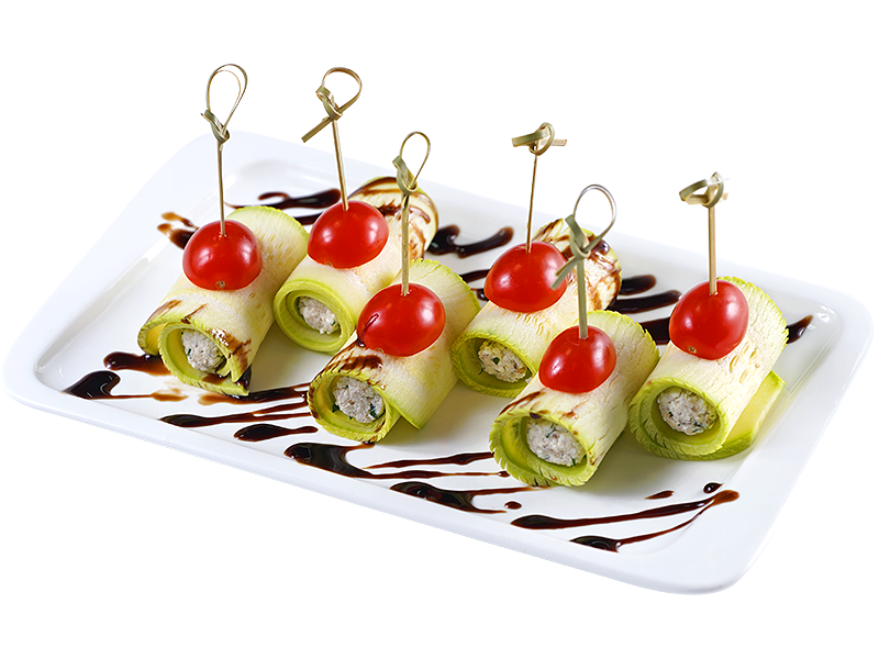 Рулетики из цукини