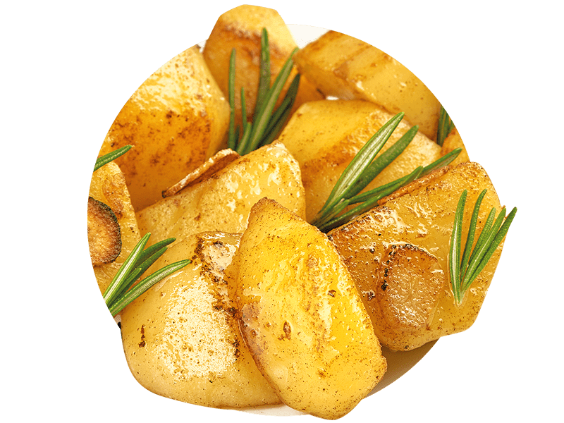 Картофель с розмарином
