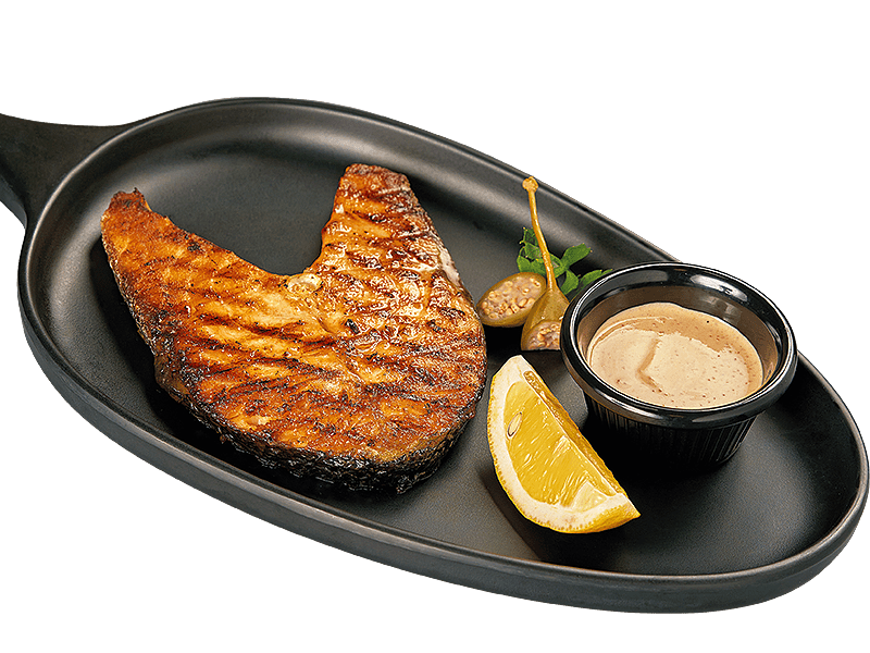 Стейк из семги